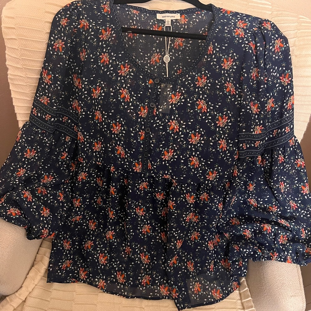 Bohemian style blouse